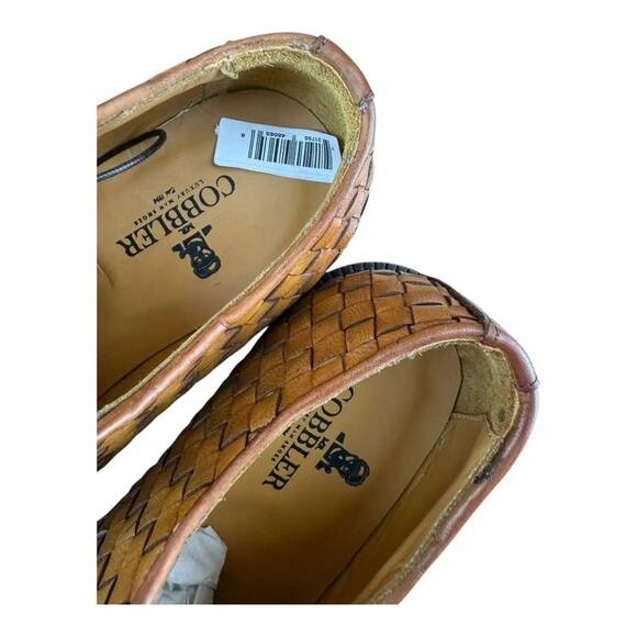 MR. COBBLER  men size 9 Luxury Square Brown Shoes Oxfords - Picture 8 of 9